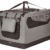 Amazon Basics - Hochwertige Haustier-Transportbox, faltbar, weich - 91 cm, GRAU - 1