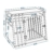 EUGAD Hundetransportbox Alu Hundebox Reisebox Autobox für große Hunde Husky Samojede Weimaraner Border Collie Chow-Chow Shetland Sheepdog 80 x 65 x 65 cm XL 0007LL - 3