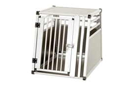 Karlie Flamingo Hundetransportbox aus Aluminium, 82 x 65 x 66 cm -