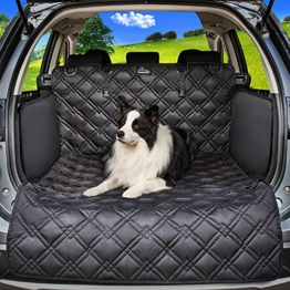 Meadowlark® Kofferraumschutz für Hunde - Wasserdicht! Kofferraum Hundedecke für Auto, Kombi, Van & SUV, Kofferraumdecke für den Hund mit Seitenschutz und Stosstangenschutz, extra stark gepolstert! - 1