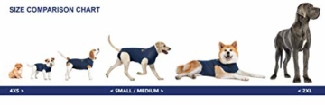MPS Medical Pet Shirt, Hund, Blau, für große Hunde - 5