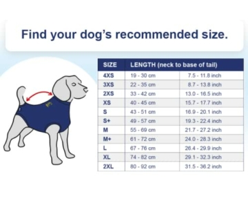 MPS Medical Pet Shirt, Hund, Blau, für große Hunde - 6