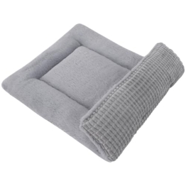 PET SPPTIES Hundebett Weiches und Warmes Matten Hundekissen Waschbarn kuschelig Umkehrbar Haustier Sofakissen PS085 (61X 41 cm, Full Grey) - 1