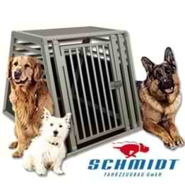 Schmidt-Box Hundebox Einzelbox UME 65/93/68 (für grosse Hunde) -