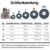 Supet Halskrause Hund Katzen Schützender Hundekragen Weich Schutzkragen Einstellbarer Kragen Cone für Haustiere Katzen Hunde Nach Operation und Verletzungen - 6